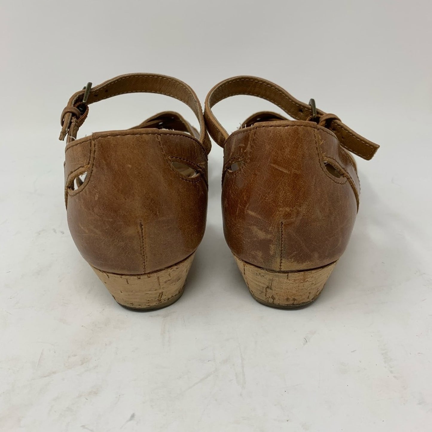 Montana Artisan Crafted Brown Sandals 8 Leather