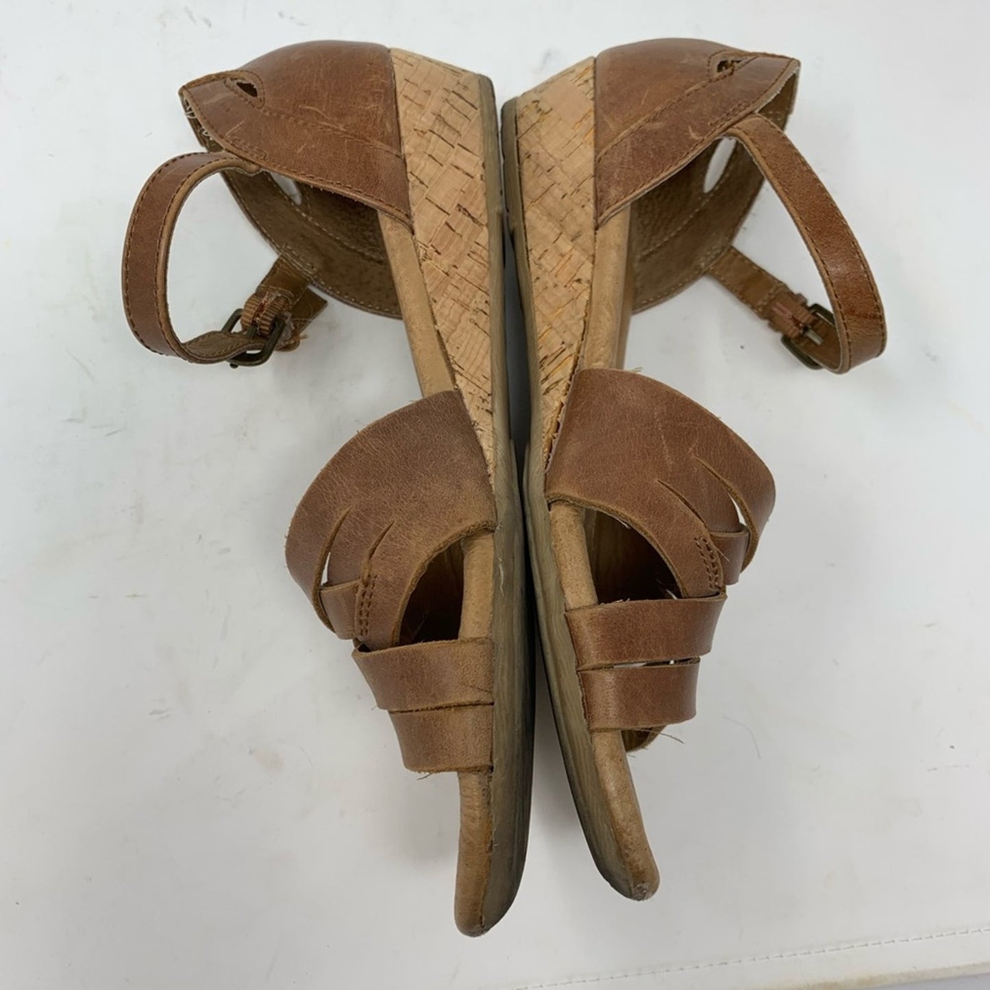 Montana Artisan Crafted Brown Sandals 8 Leather