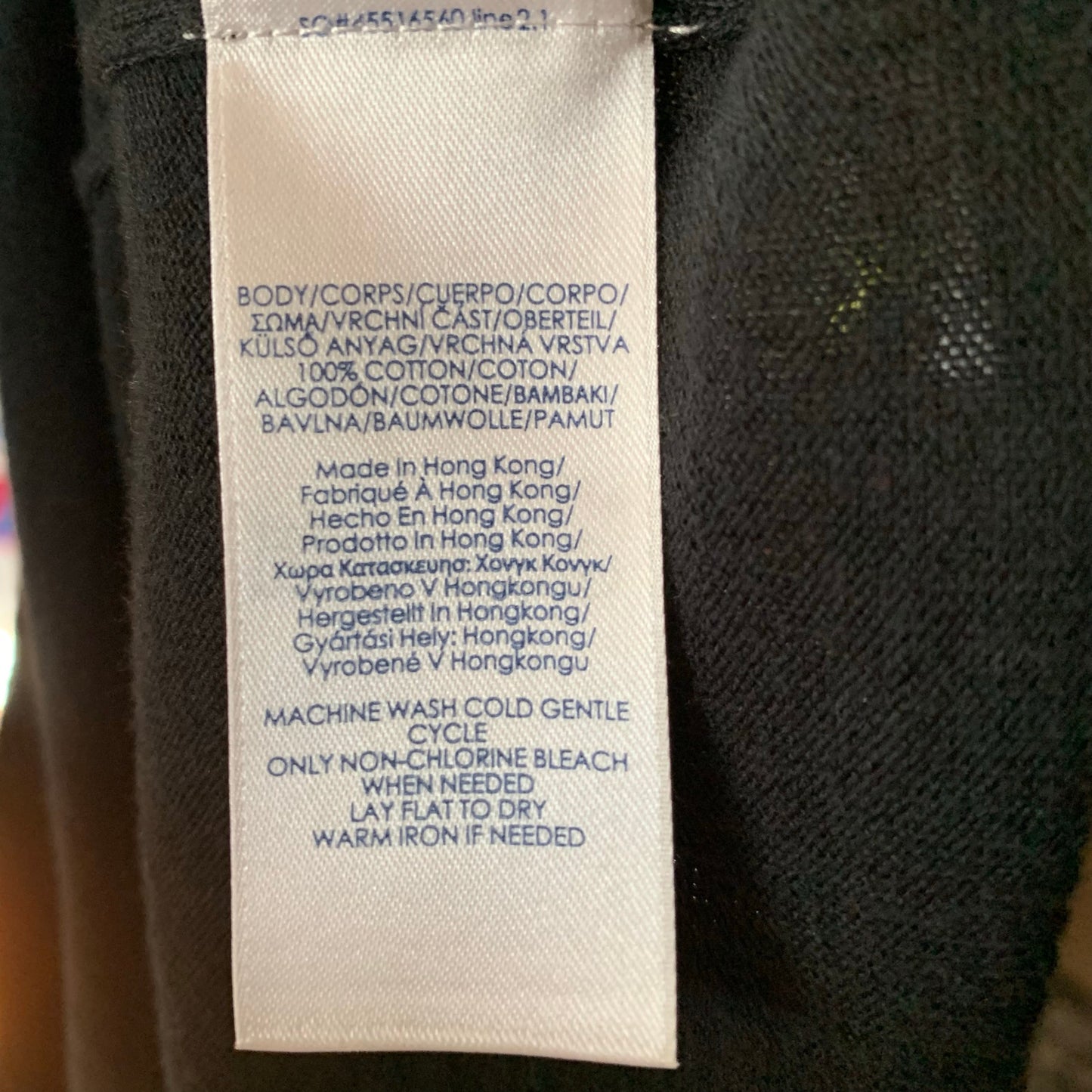 Chaps Size XL Black 100% Cotton Turtleneck Long Sleeve Top Lightweight Sweater