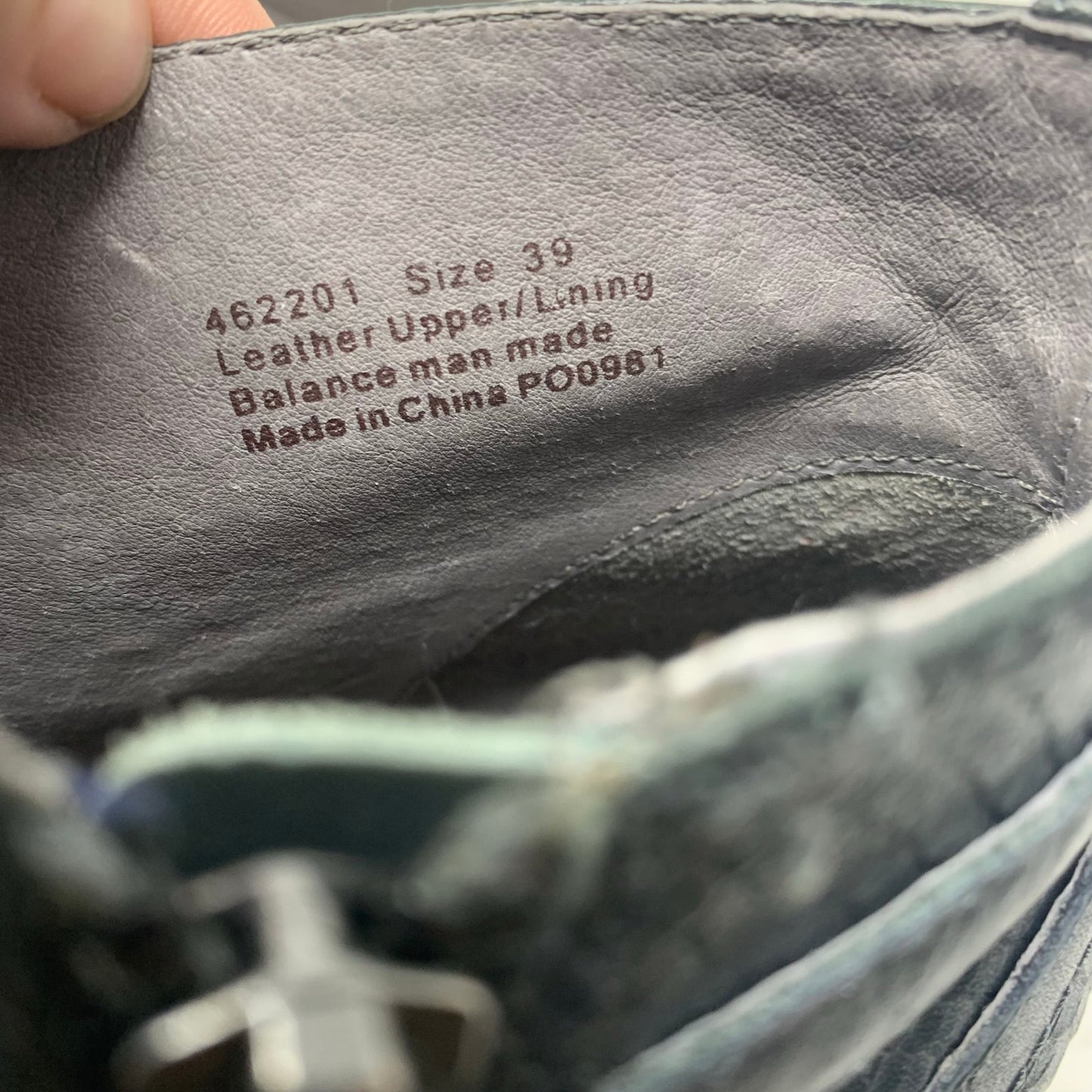 Sanita Dakota Size 39 Dark Pewter Charcoal Grey Leather Boots Ankle Booties Zip