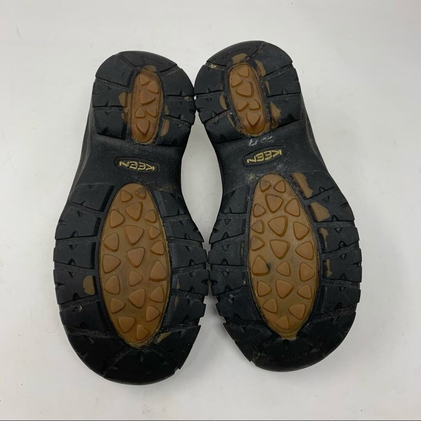 Keen Brown Leather Women’s Hiking Lace Up Shoes Size 9 5435-POSL