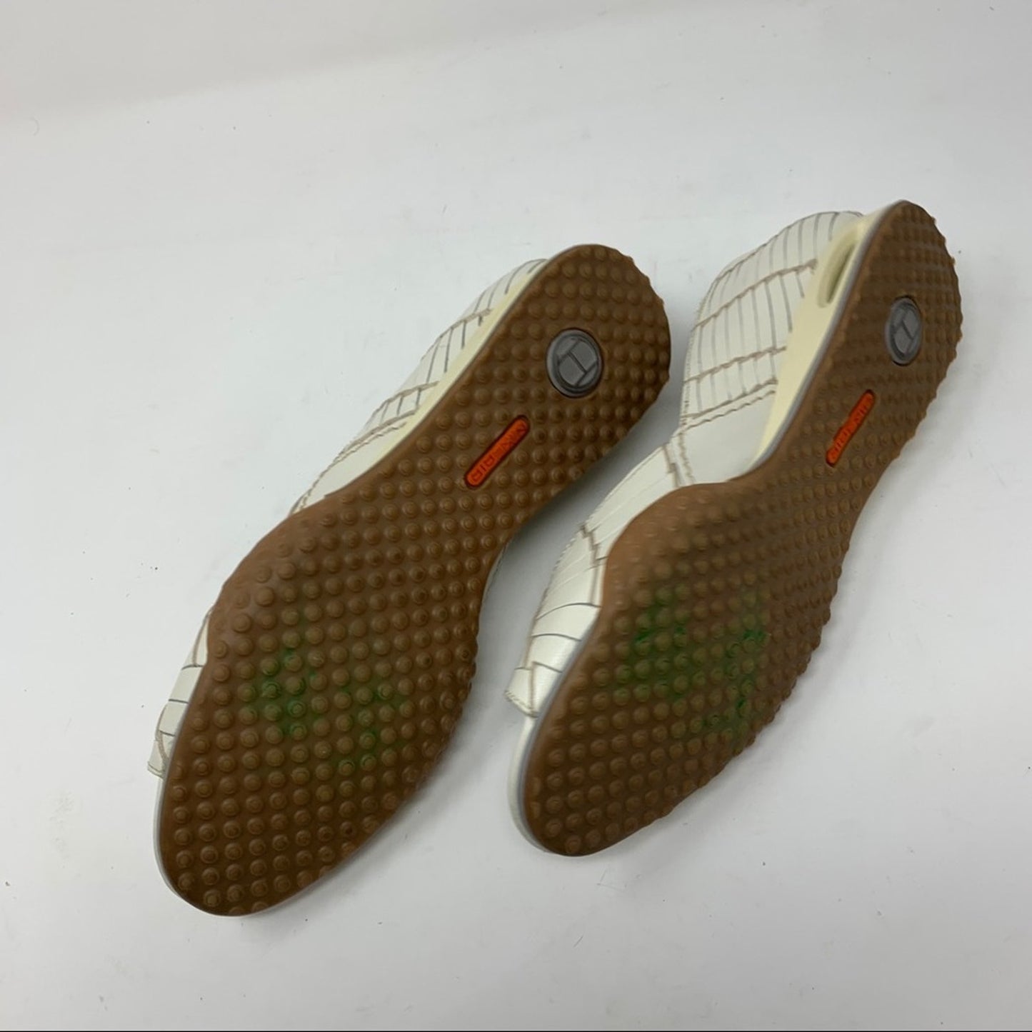 Cole Haan Air White Cream Leather Peep Open Toe Size 8.5AA