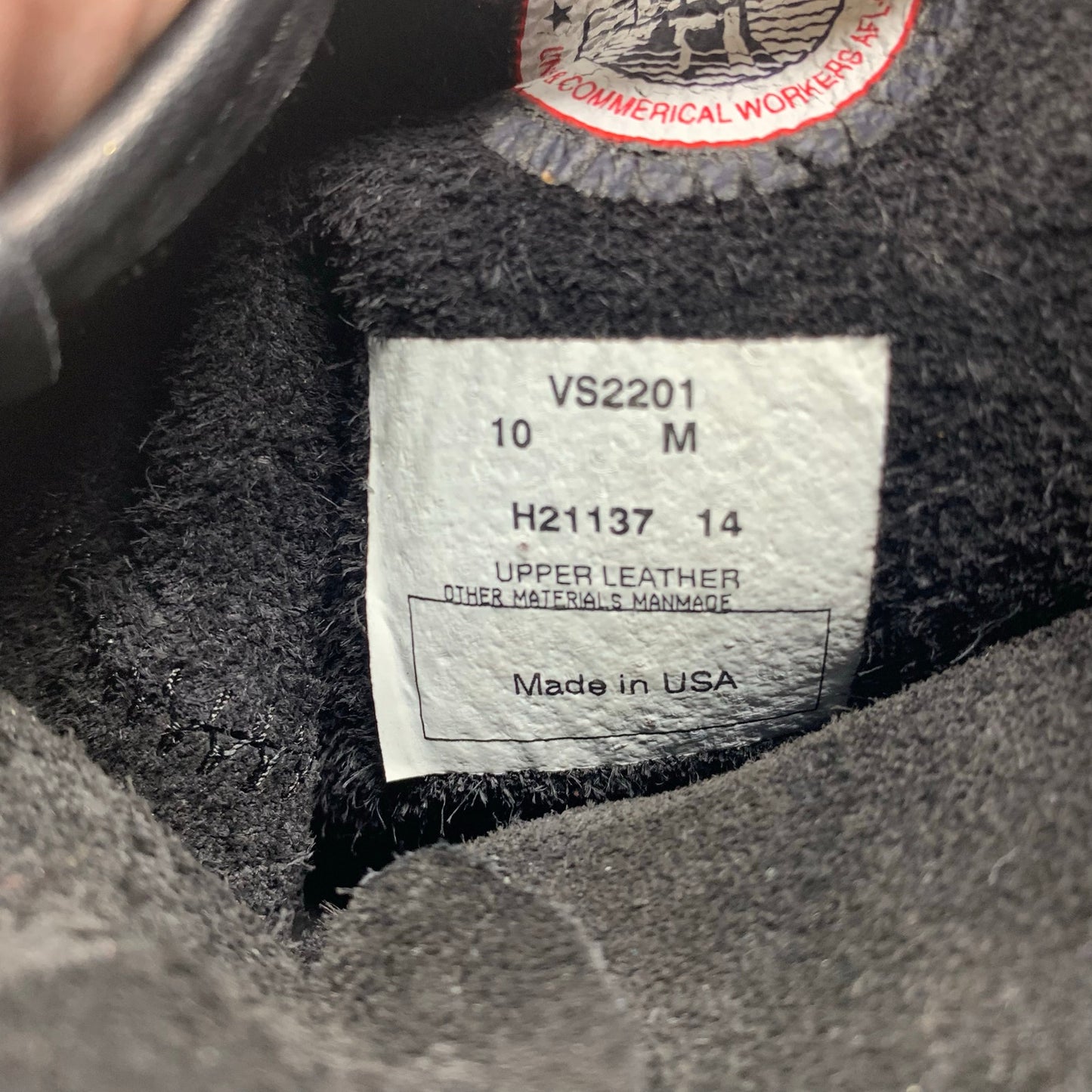 Walk Overs Vintage Union Made USA Women 10 Moto Biker Boots Slouch Black Leather