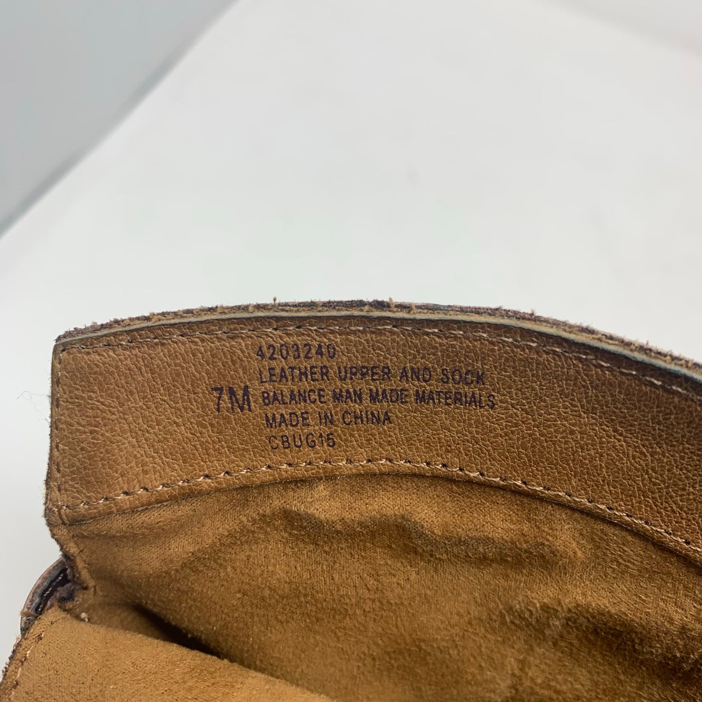 Montana Size 7 Brown Leather Biker Moto Engineer Boots Mid Calf Side Zip