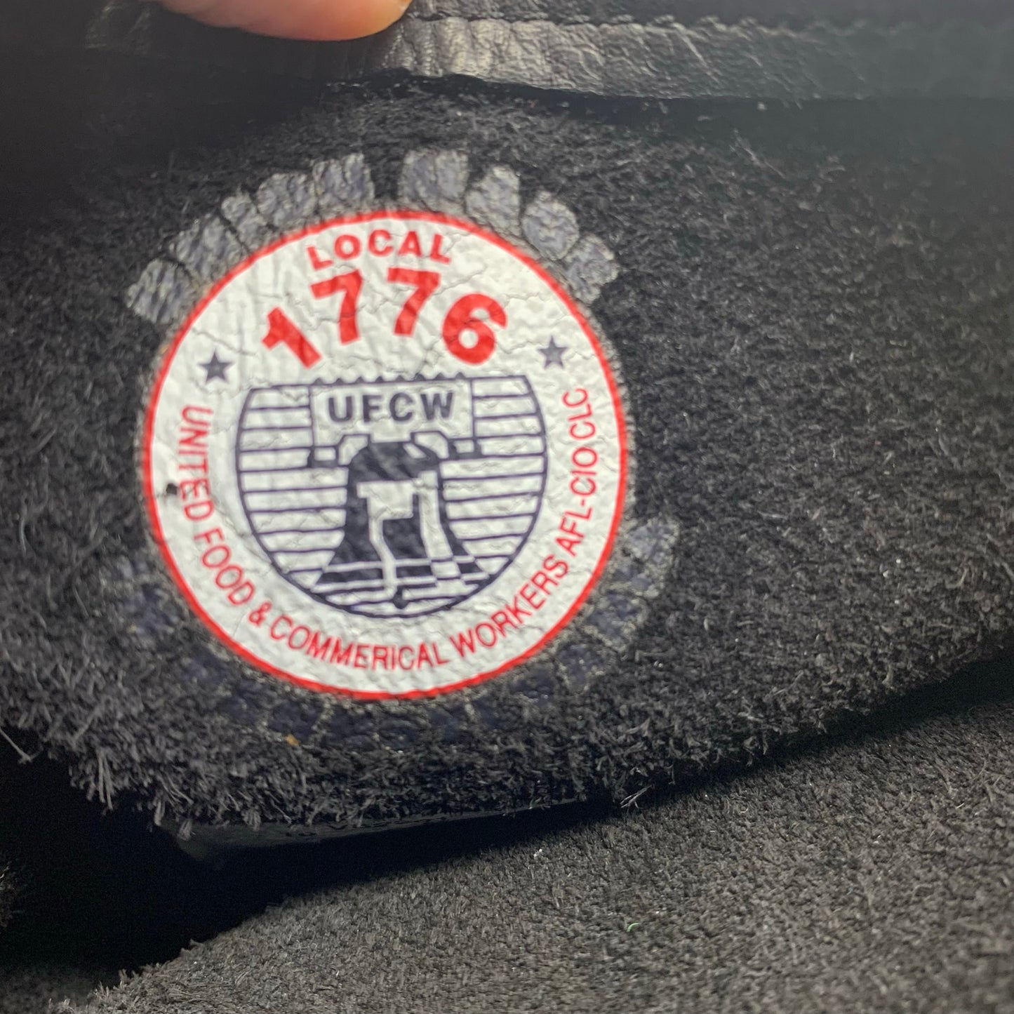 Walk Overs Vintage Union Made USA Women 10 Moto Biker Boots Slouch Black Leather